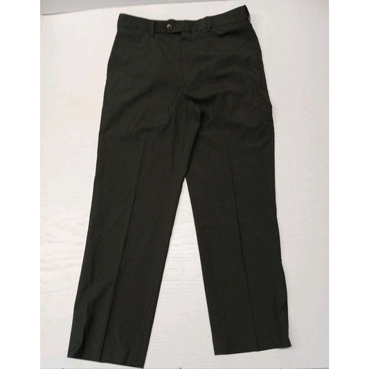 Roundtree & Yorke (34x30) Easy Care Striped Dress Slacks
