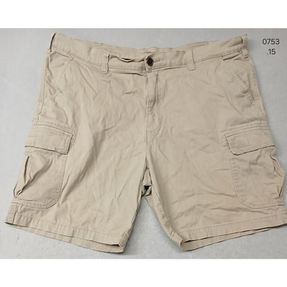 Croft & Barrow (40) Men's Beige Khaki Cargo Chino Shorts