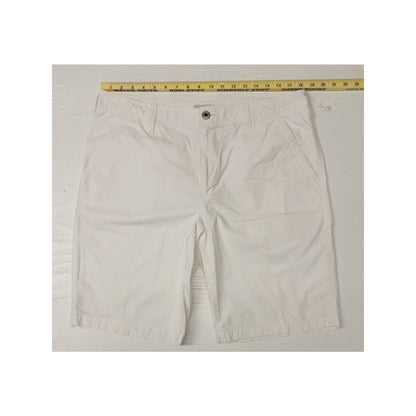 Express (36) White Board Walking Dress Chino Shorts