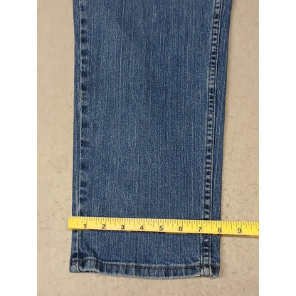 Ryders (14P) women's Relaxed Straight Leg Blue Denim Jeans