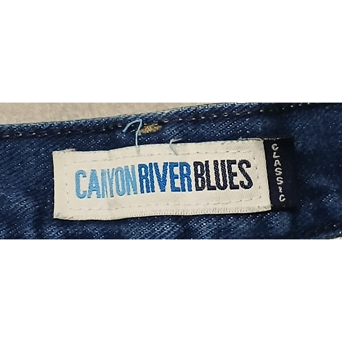 Canton River Blues (40x30) Relaxed Straight Blue Denim Jeans