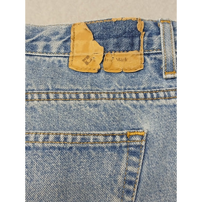 Members Mark (40x32) Men's Straight Fit Blue Denim Jeans