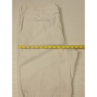 Express (36) White Board Walking Dress Chino Shorts