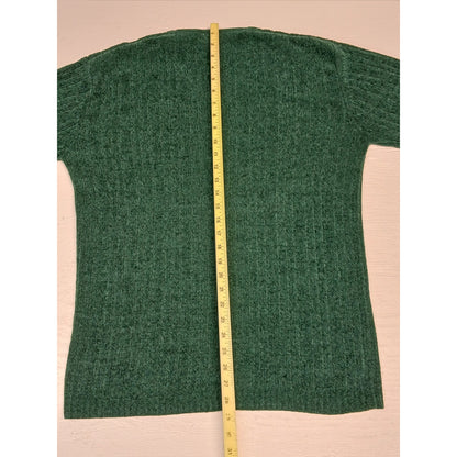 Partners (Medium) Vintage Green V-Neck Pullover Sweater