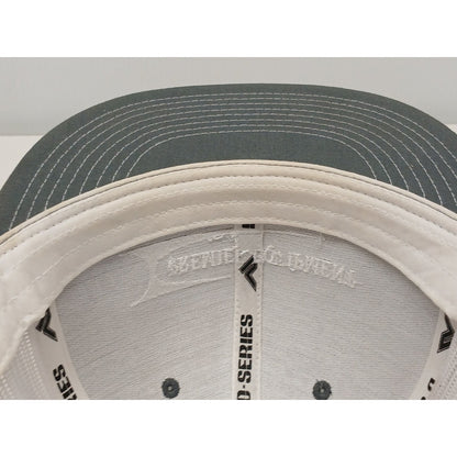 Pacific (OSFM) Gray Half Mesh Snapback Trucker Cap