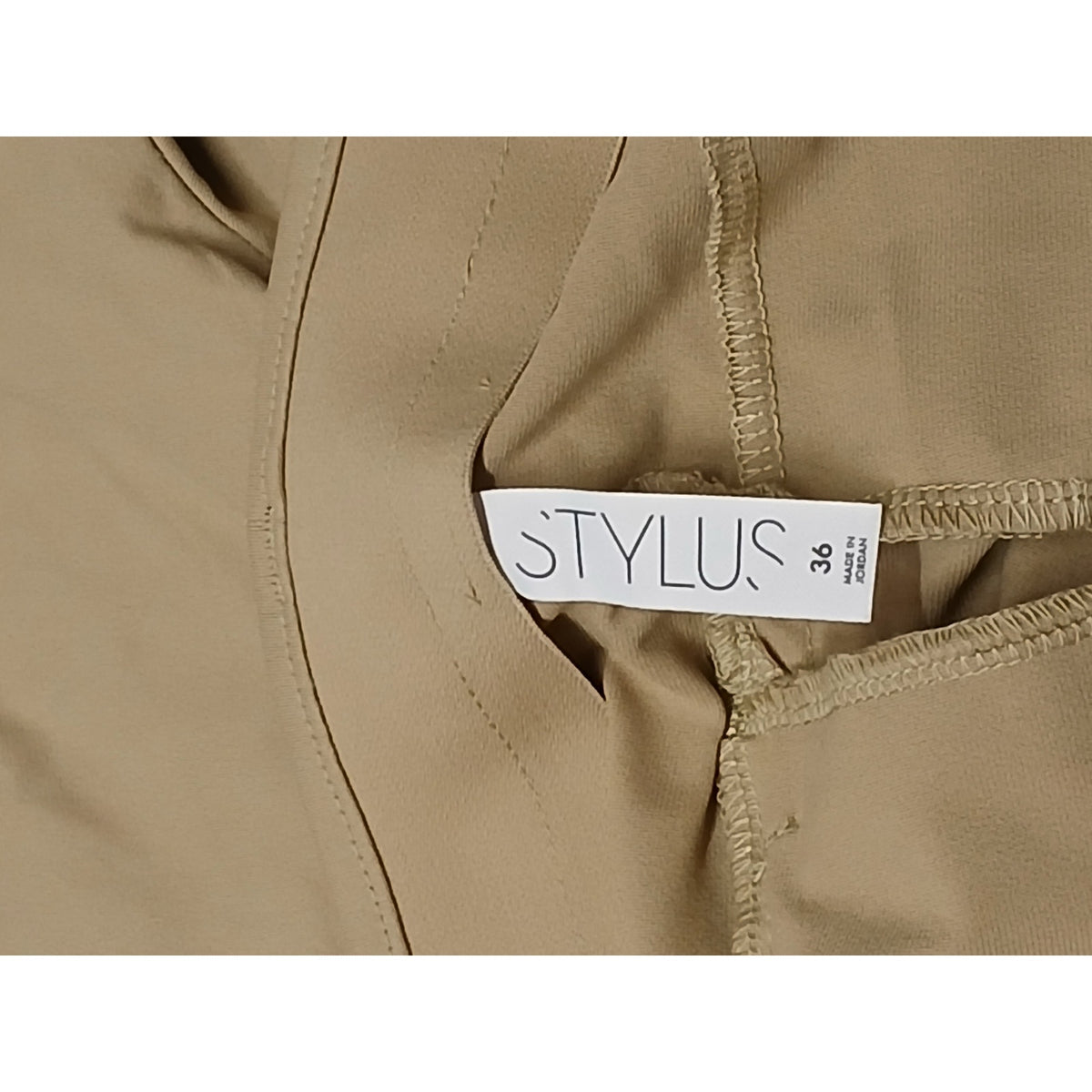 Stylus (36) Tan Dri-Fit Light Performance Chino Golf Shorts