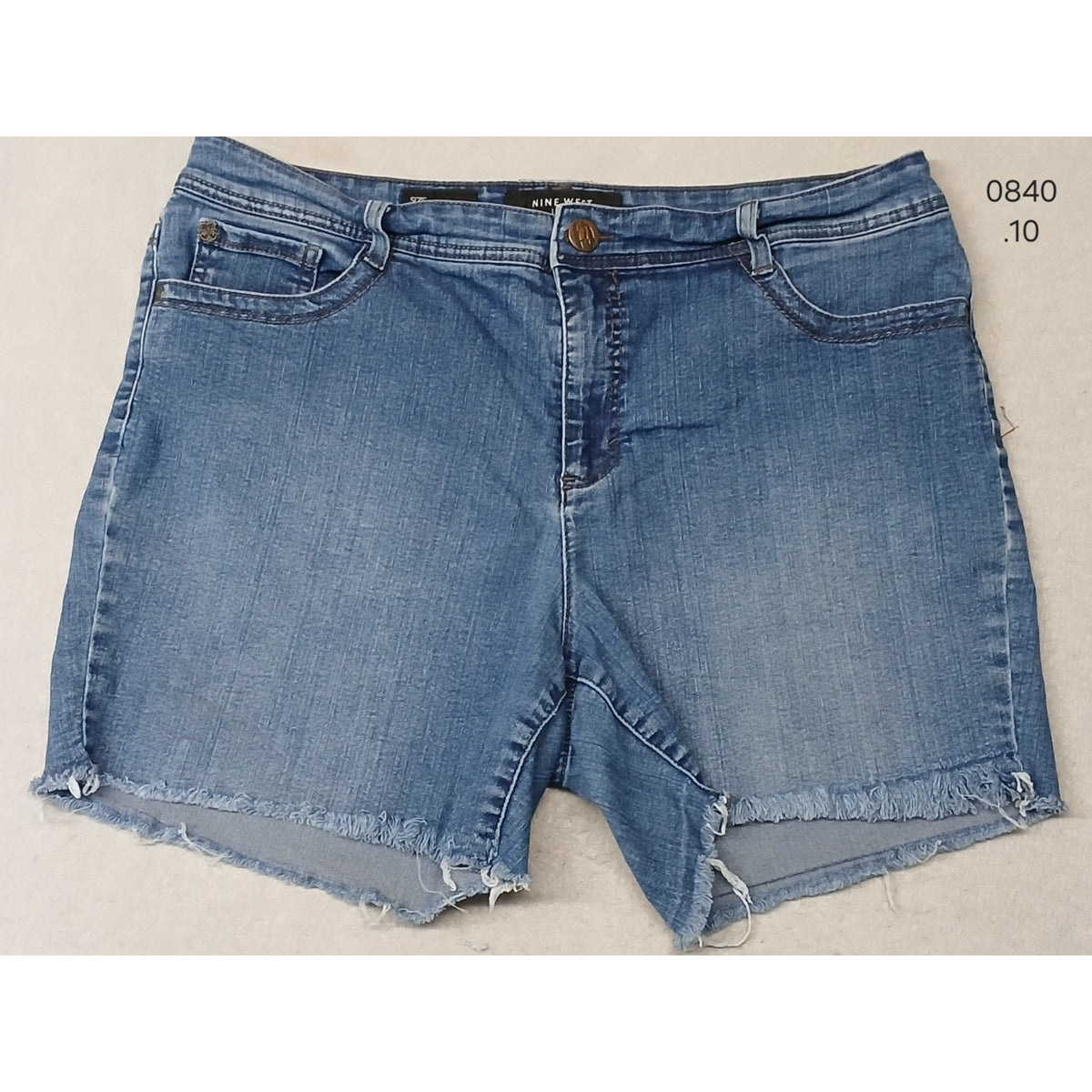 Nine West (16) Women's Cut-Off Blue Denim Jean shorts