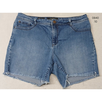 Nine West (16) Women's Cut-Off Blue Denim Jean shorts
