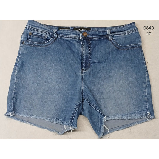 Nine West (16) Women's Cut-Off Blue Denim Jean shorts