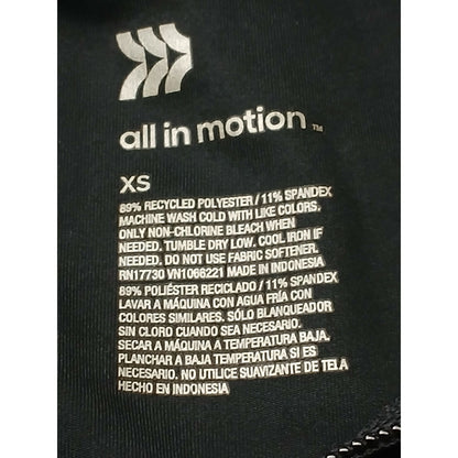 All in Motion (XSmall) Black Women's Full Zip Track Jacket