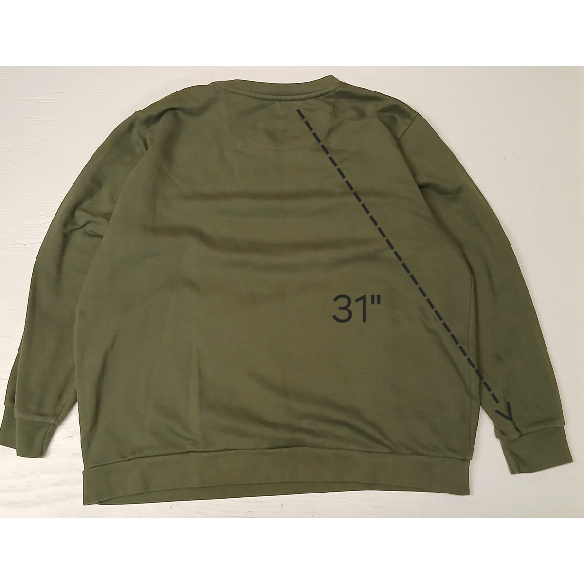 Realtree (XL) Olive Green Long Sleeve Pullover Sweatshirt