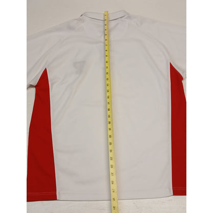 NCAA (L) Multicolor Texas Tech Raiders Button Polo Shirt