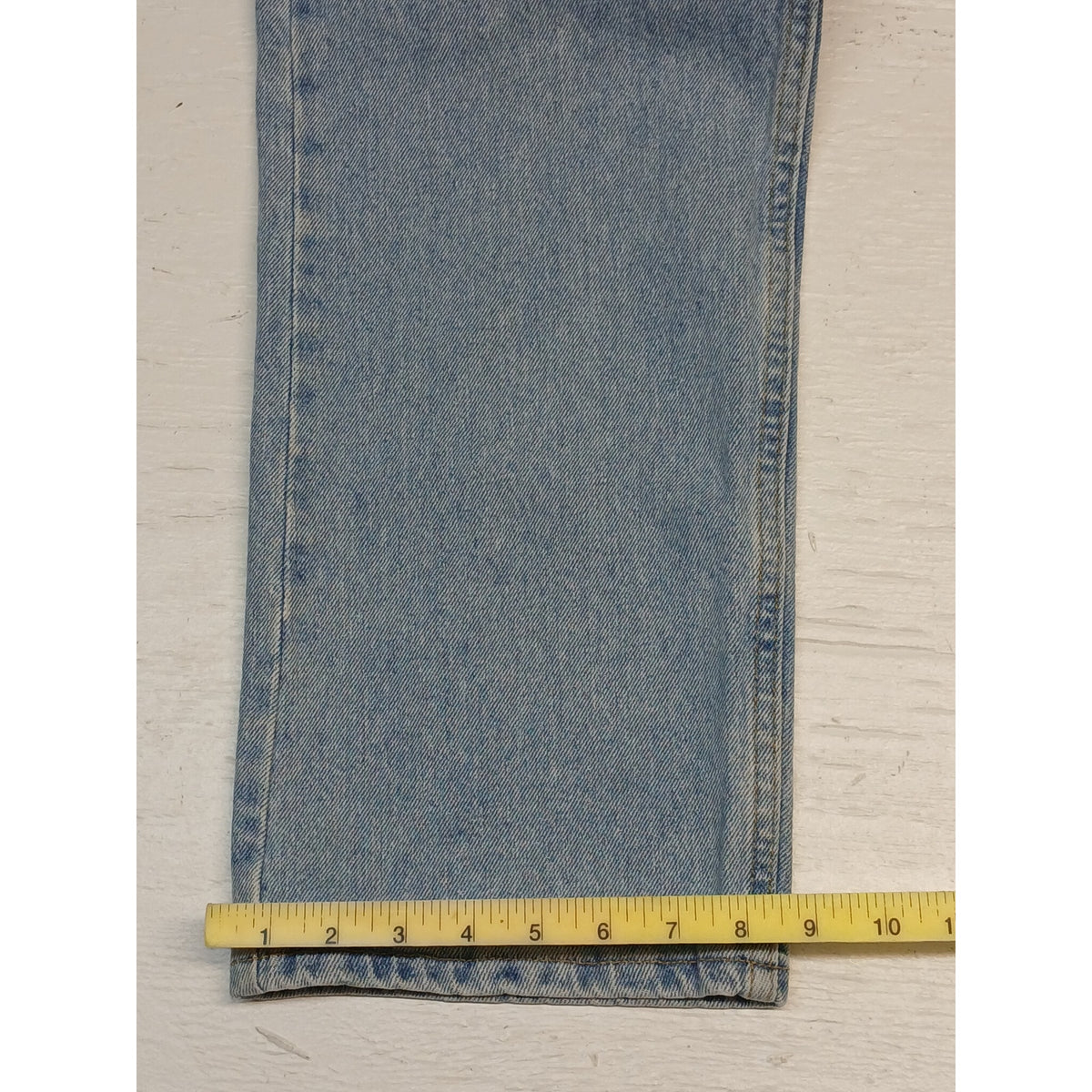 Lee (40x29) Regular Fit Straight Blue Denim Jeans