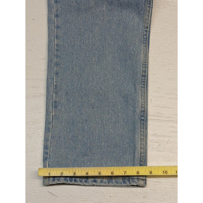 Lee (40x29) Regular Fit Straight Blue Denim Jeans