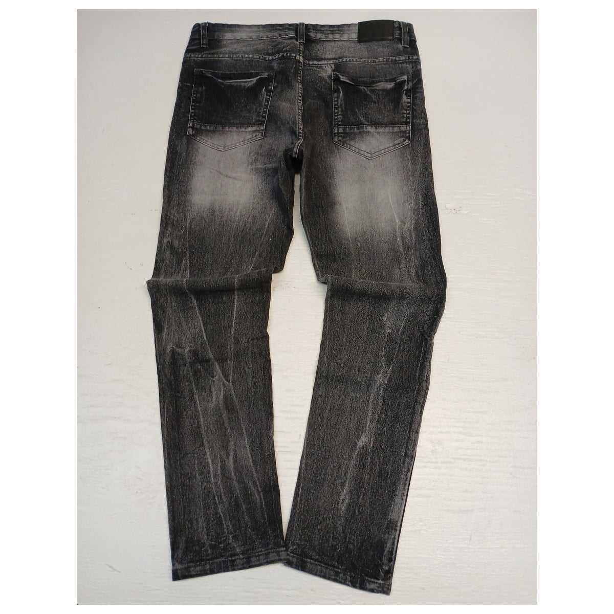 Southpole (36x30) Black Skinny Straight Denim Jeans