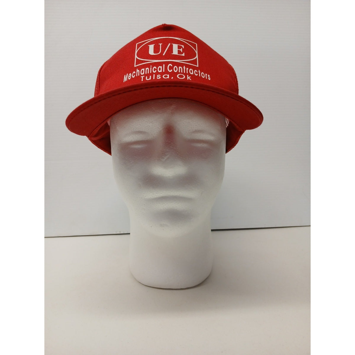 Richardson (OSFM) Printed Logo Trucker Red Hat Snapback