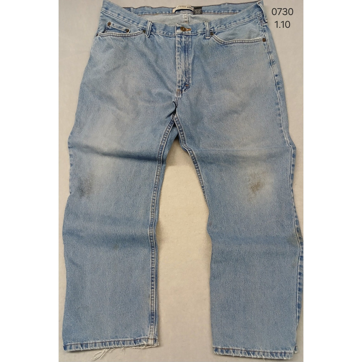 Khol's Urban Up Pipline (40x30) Men's Straight Fit Blue Denim Jeans