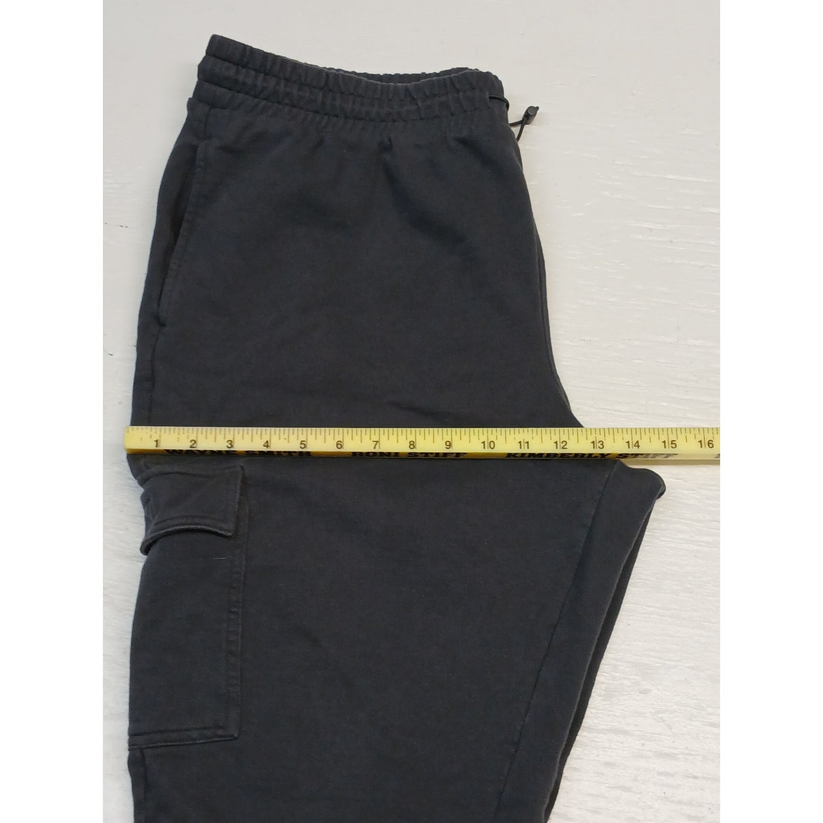 DSG (XL) Black Cargo Style Relaxed Pull String Sweatpants