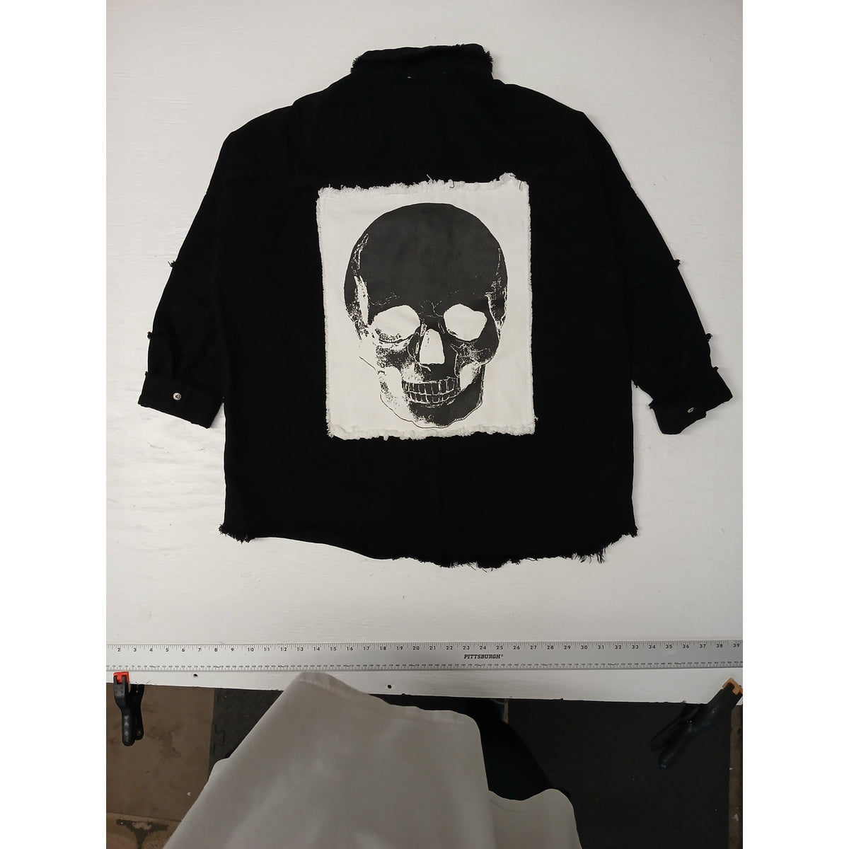 Fantastic Fawn (Small) Black Button Down Mid Sleeve Shacket