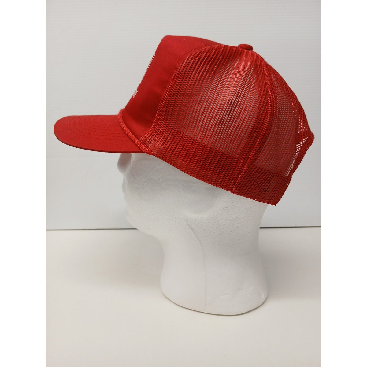 Richardson (OSFM) Printed Logo Trucker Red Hat Snapback