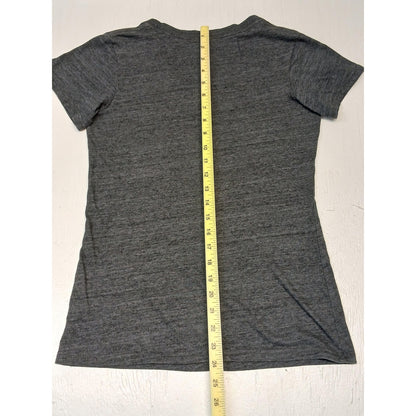 2899 Apparel (Large) Charcoal Texas Tech V-Neck Stretch Tee