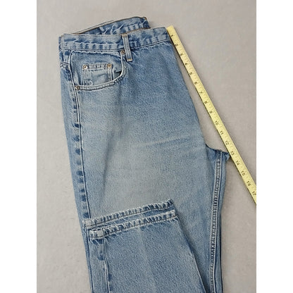 Members Mark (40x32) Men's Straight Fit Blue Denim Jeans