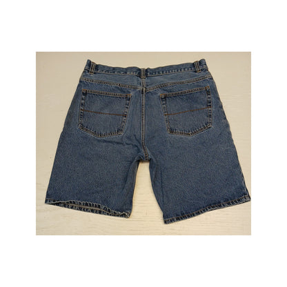 Faded Glory (38) Classic Fit Blue Denim Chino Shorts