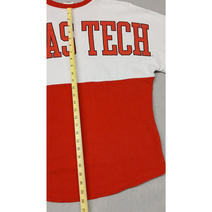 Knights Apparel (Medium) Multicolor T.T.U Red Raiders Shirt