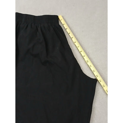 Landau (P2X) Women's Black Poly Blend Relaxed Sweatpants