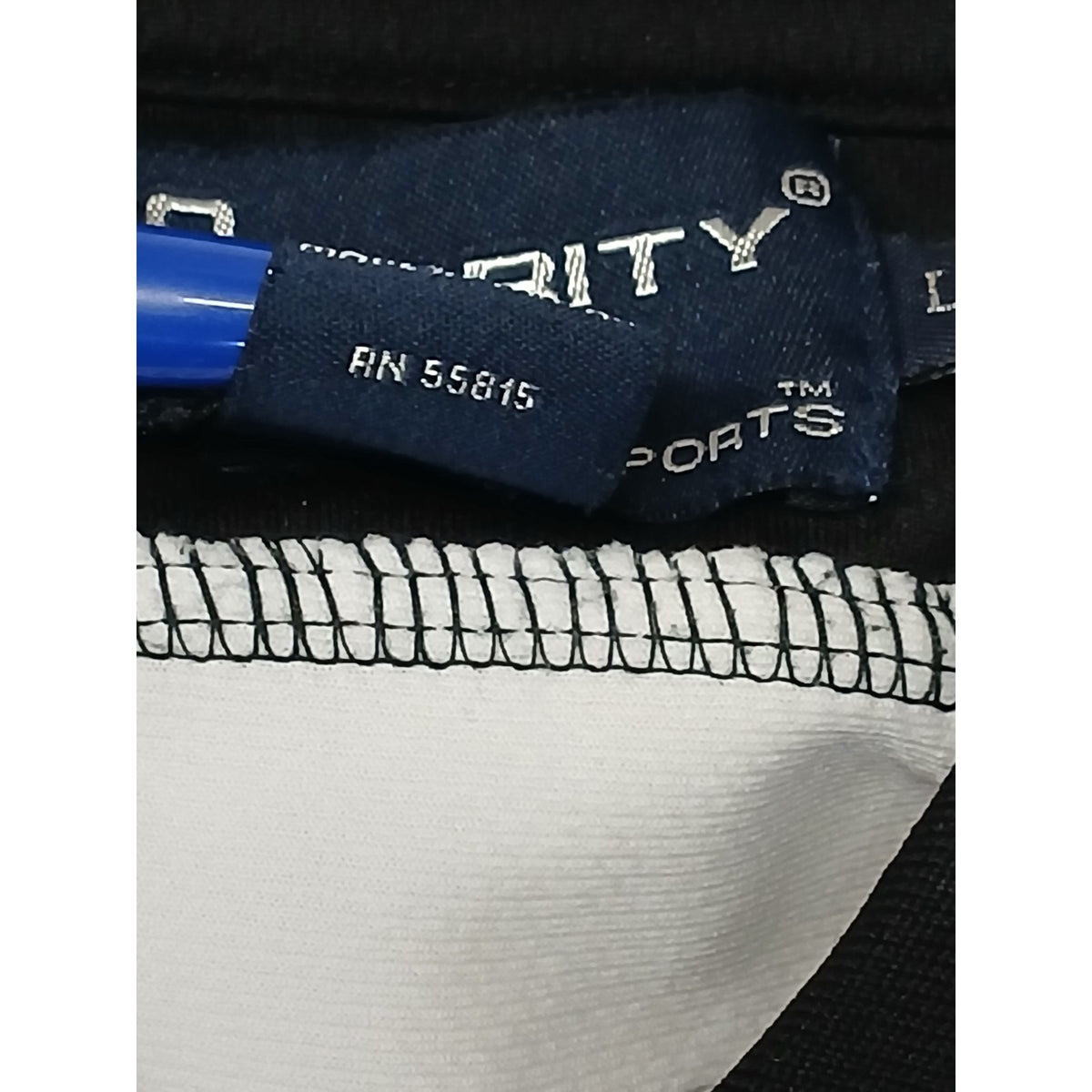 Pro Celebrity (Large) Black Short Sleeve Collar Golf Shirt
