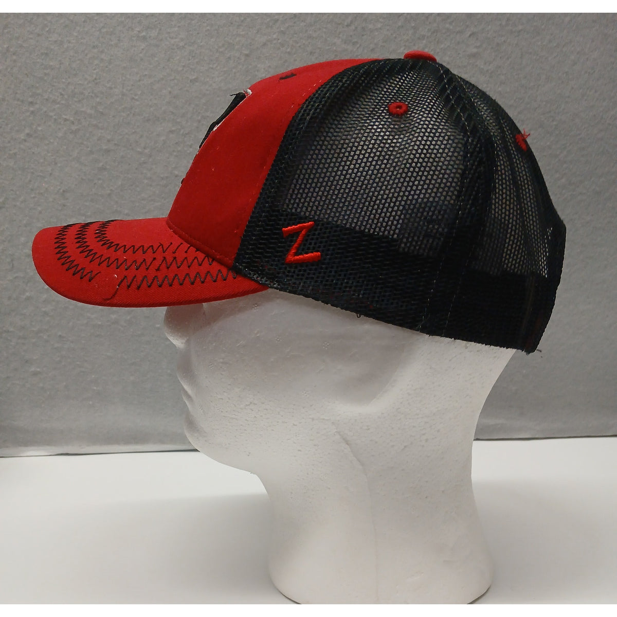 Zephyr (OSFM) Texas Tech University Snapback Half Mesh Cap