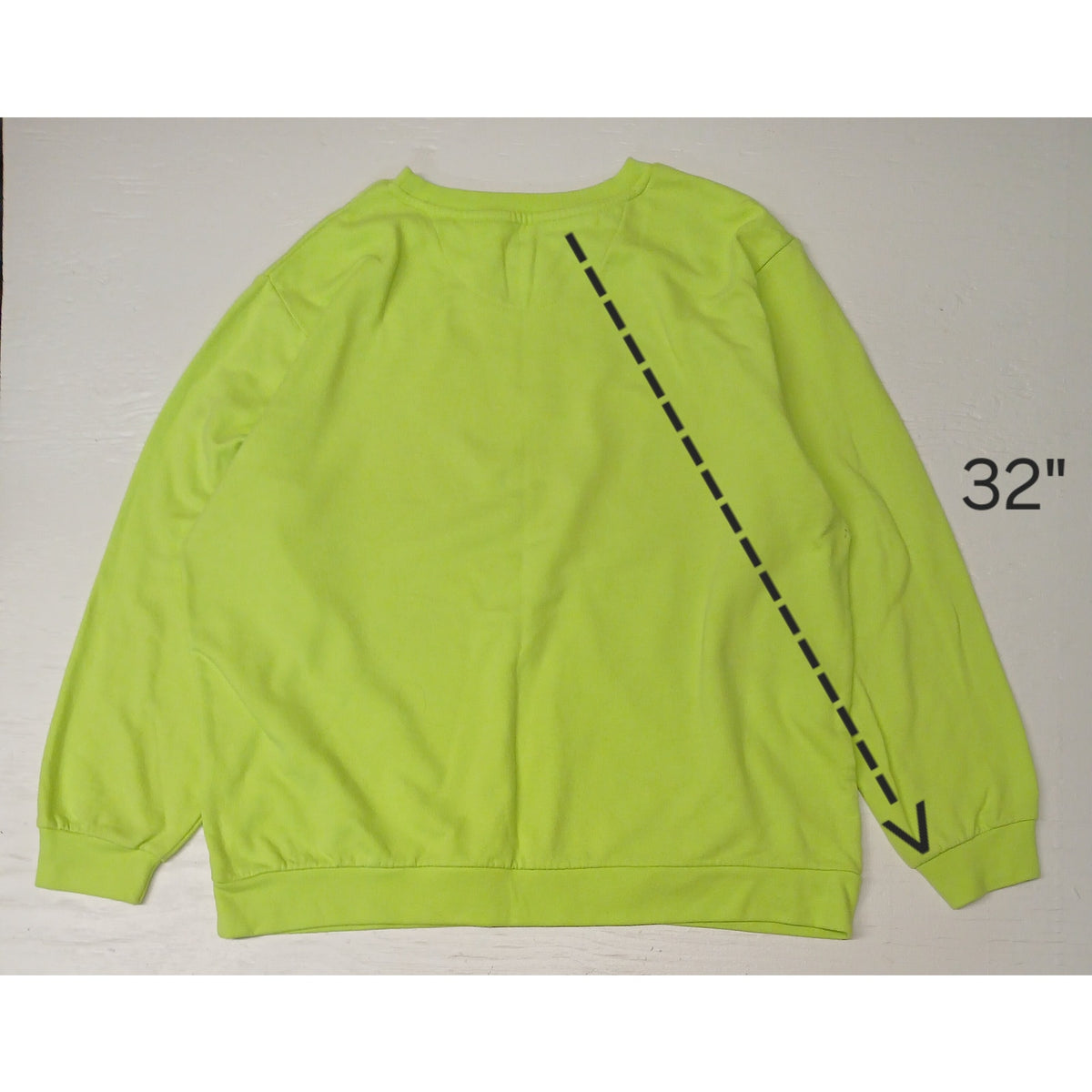 Mossy Oak (XL) Neon Green Long Sleeve Pullover Sweatshirt