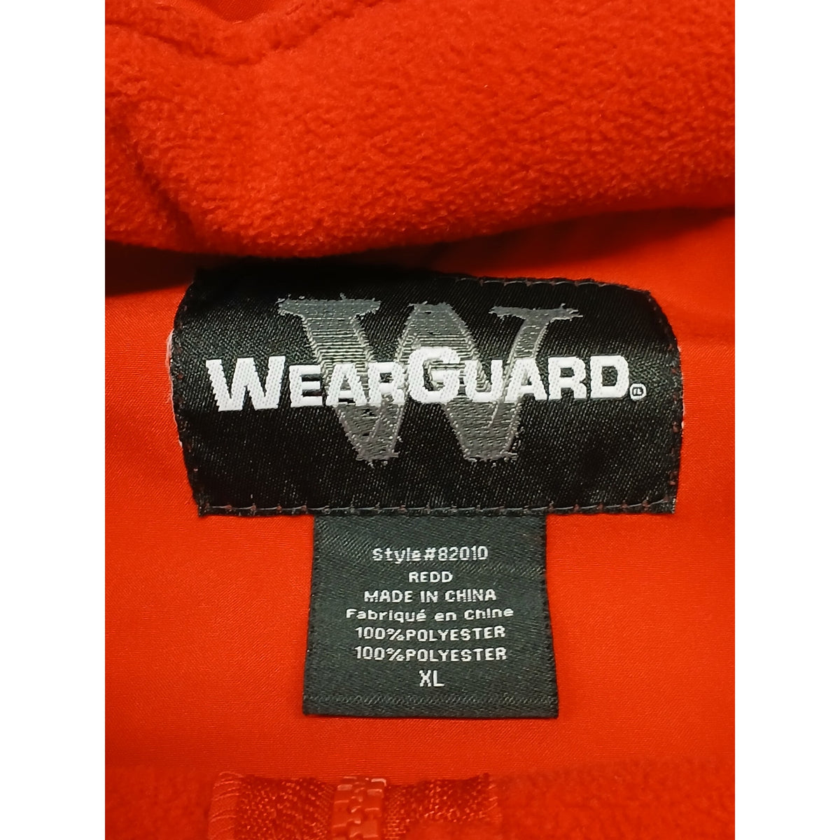 WearGuard (XL) Red Heavy Duty Utility Worker Uniform Coat