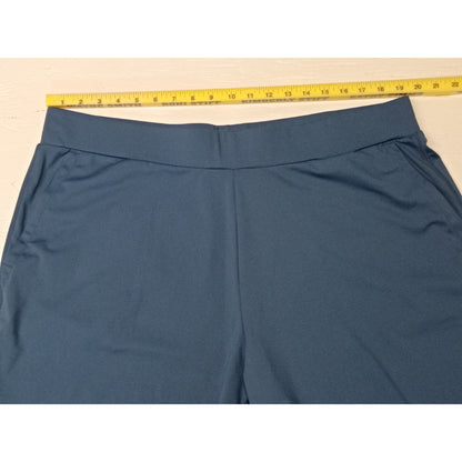 32 Cool (2XL) Mens Stretch Athletic Chino Blue Shorts