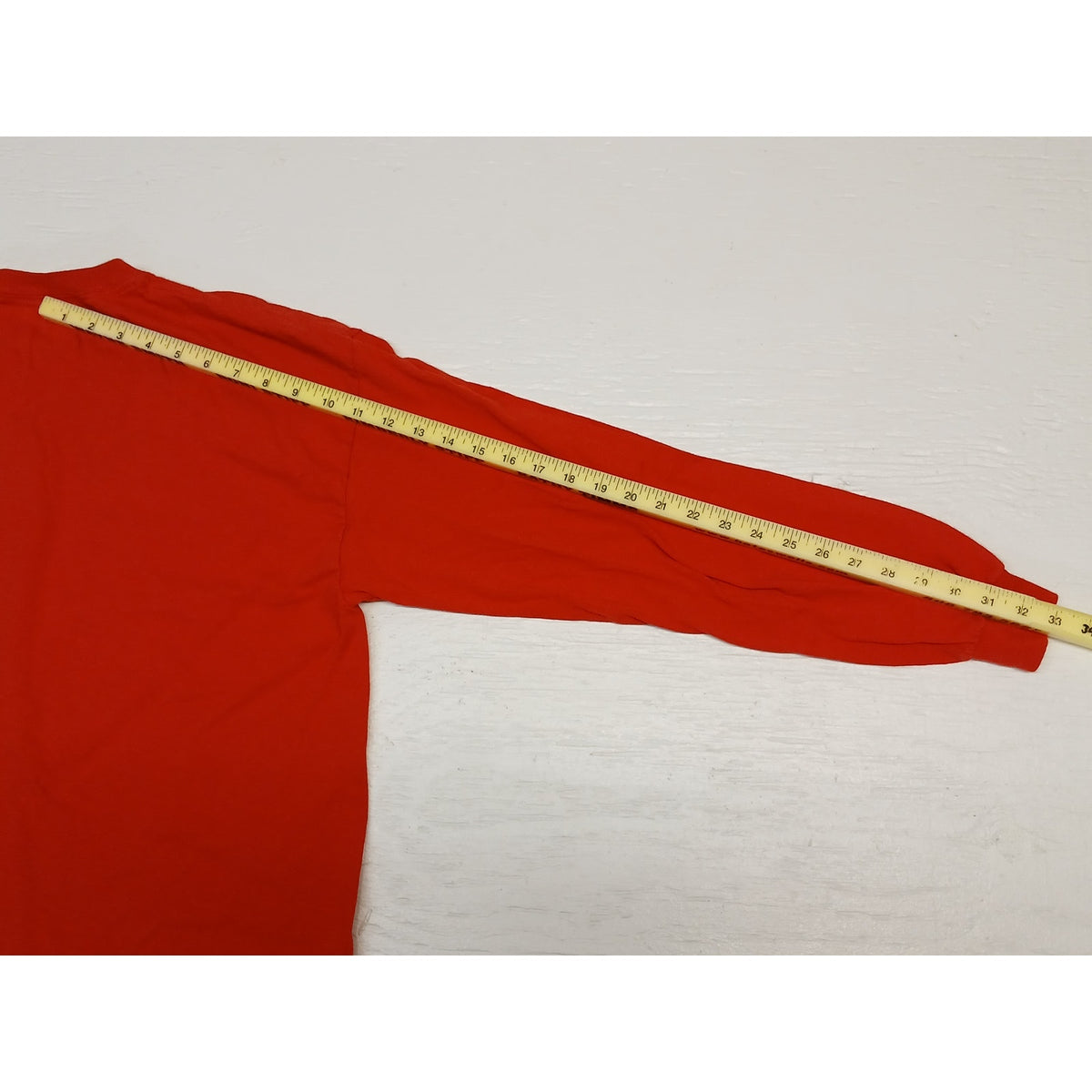 Gildan (XL) Red Grinch/Houston Astros Long Sleeve Shirt