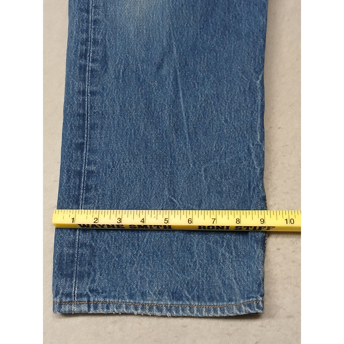 Levis (42x30) Men's Tapered Straight Leg Fit Blue Denim Jeans
