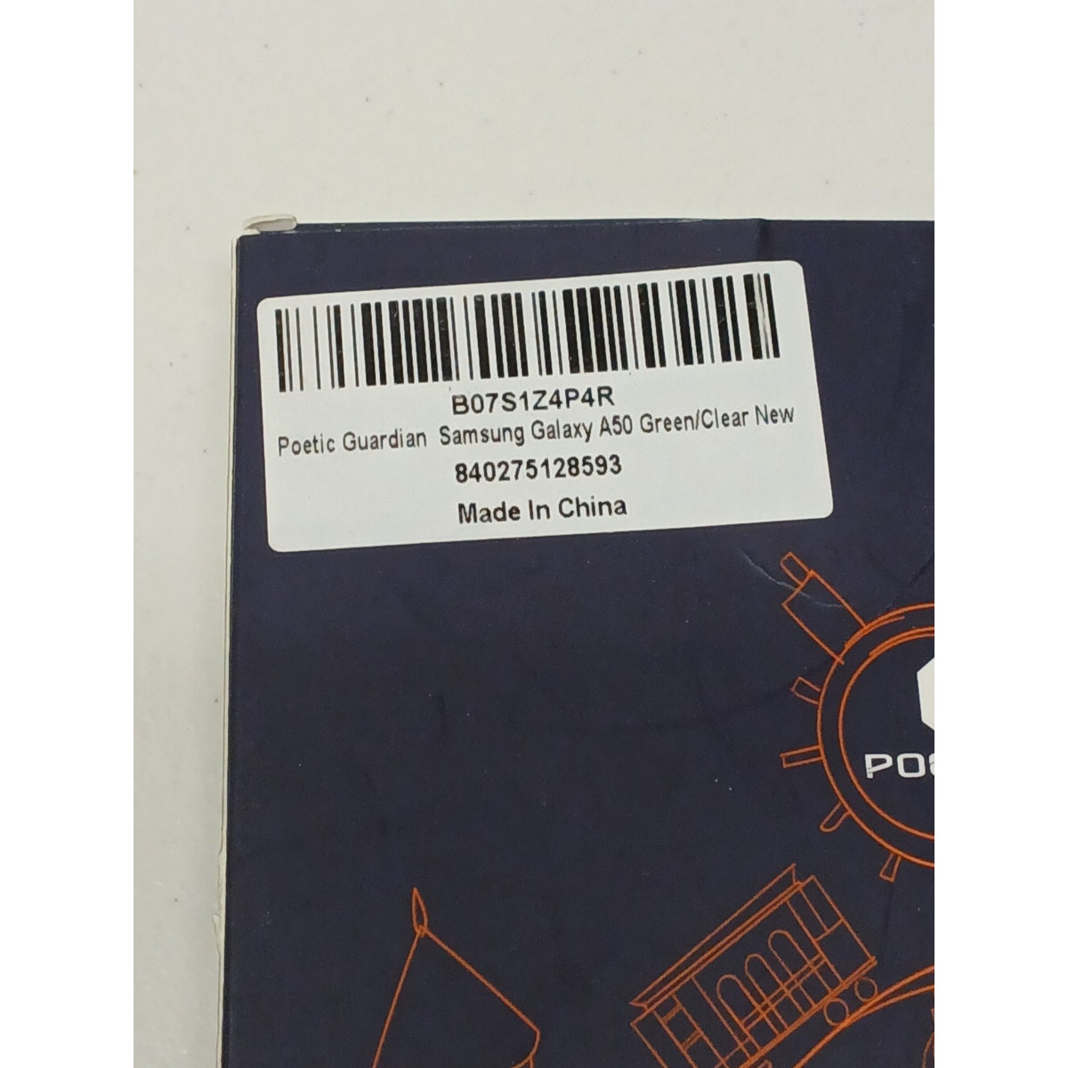 Poetic Garden Samsung Galaxy A50 Smart Phone Green Clear New in Box