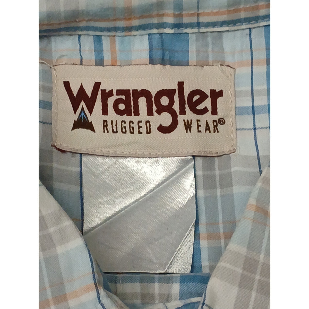 Wrangler (2XL) Multicolor Plaid Double Pocket Button Shirt