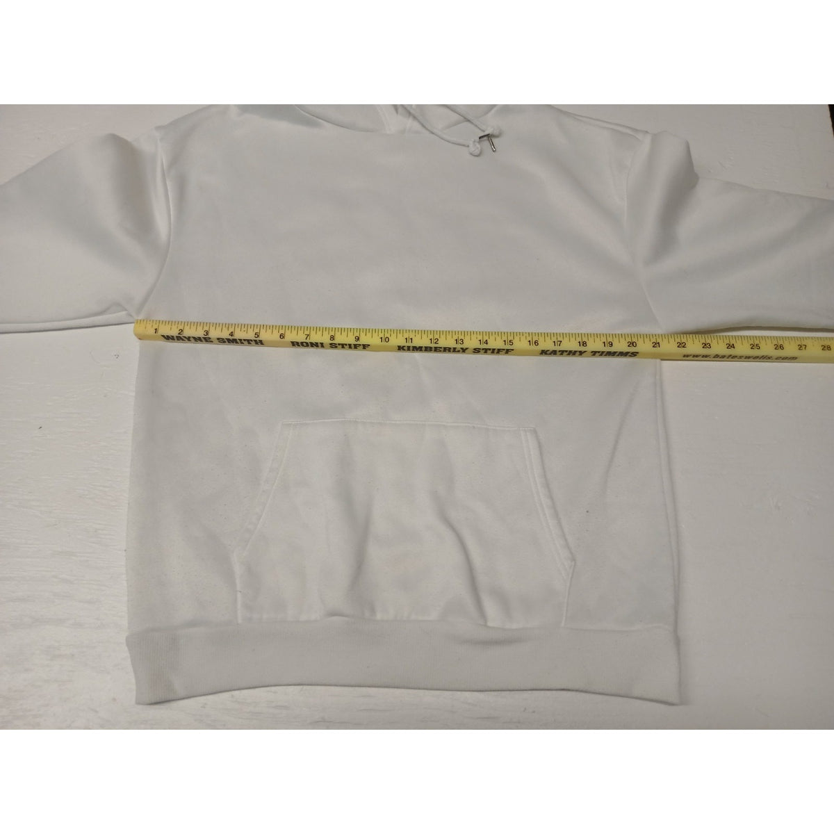 Jesus (Large) White Silk Comfort Pullover Hoodie