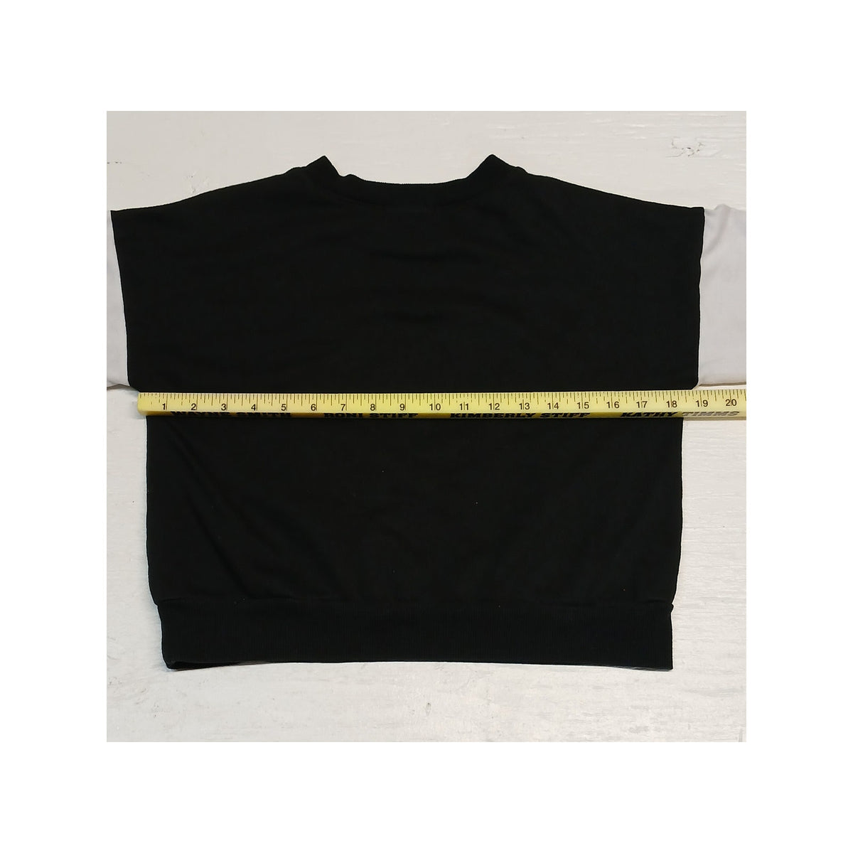 Champion (S) Multicolor Long Sleeve Crop Pullover Sweater