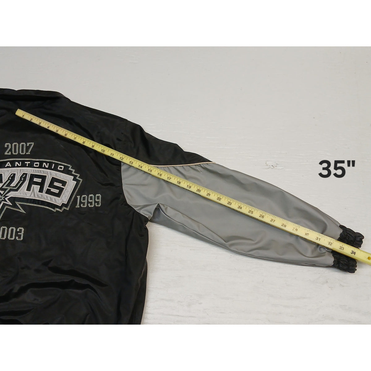 NBA (L) Vintage Spurs Multi-Championship Leather Jacket