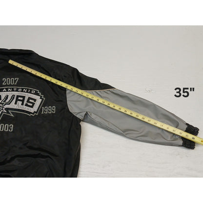 NBA (L) Vintage Spurs Multi-Championship Leather Jacket