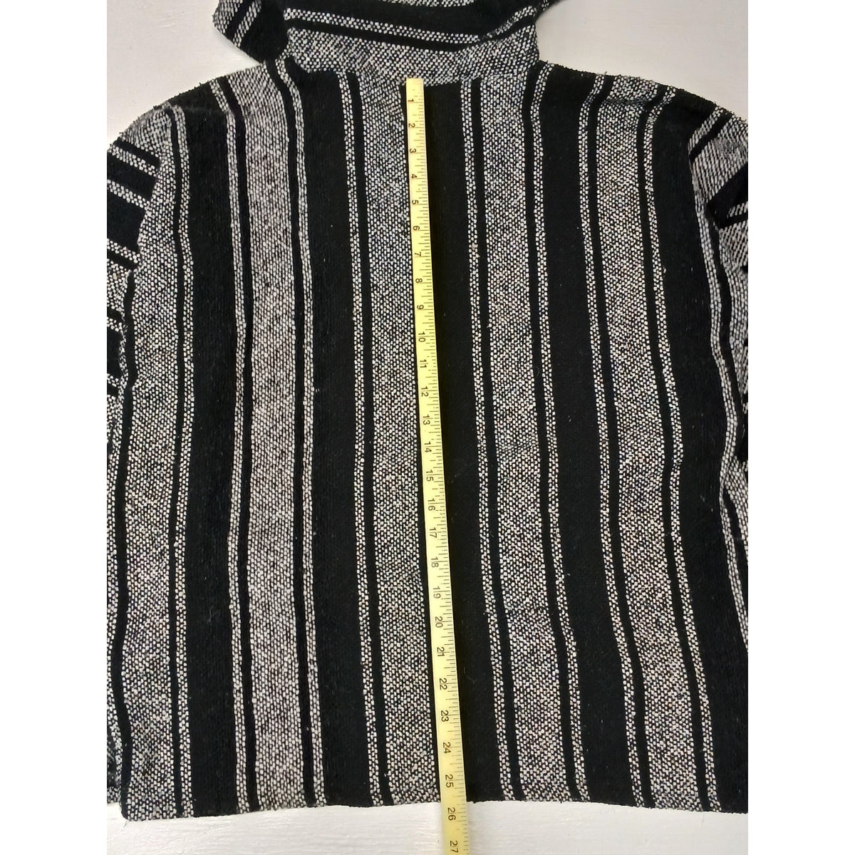 Lands End (XL) Multicolor Mexican Baja Pullover Hoodie
