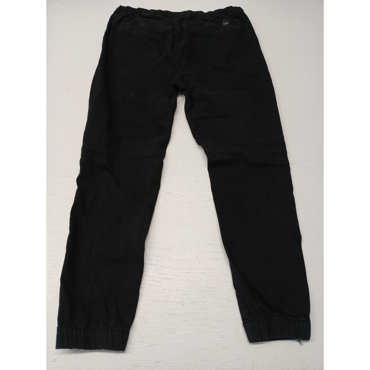 Steve's (Large) Black Skinny Ruffled Style Jeans