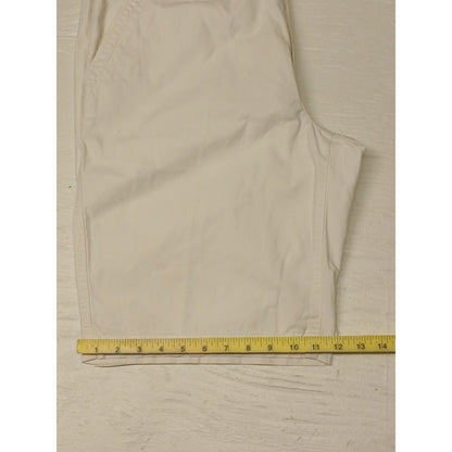 Express (36) White Board Walking Dress Chino Shorts