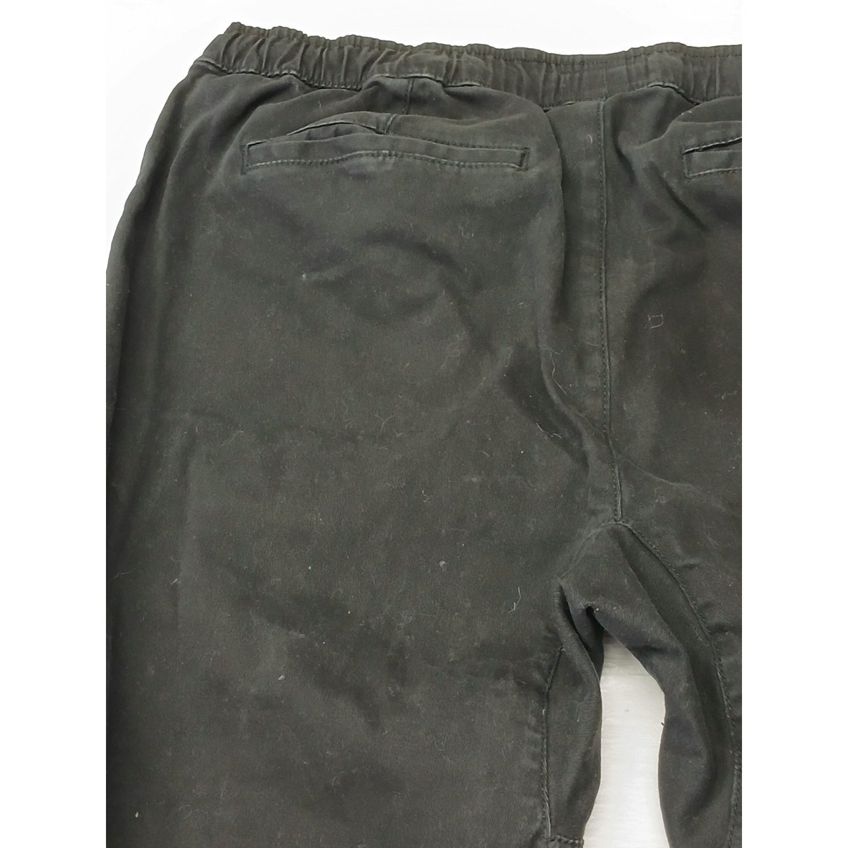 Steve's (Large) Black Skinny Ruffled Style Jeans