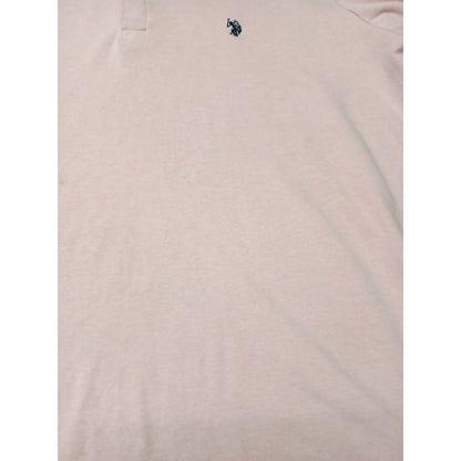 U.S. Polo Assn. (3XL) Men's Pink Luxury Feel Polo Shirt