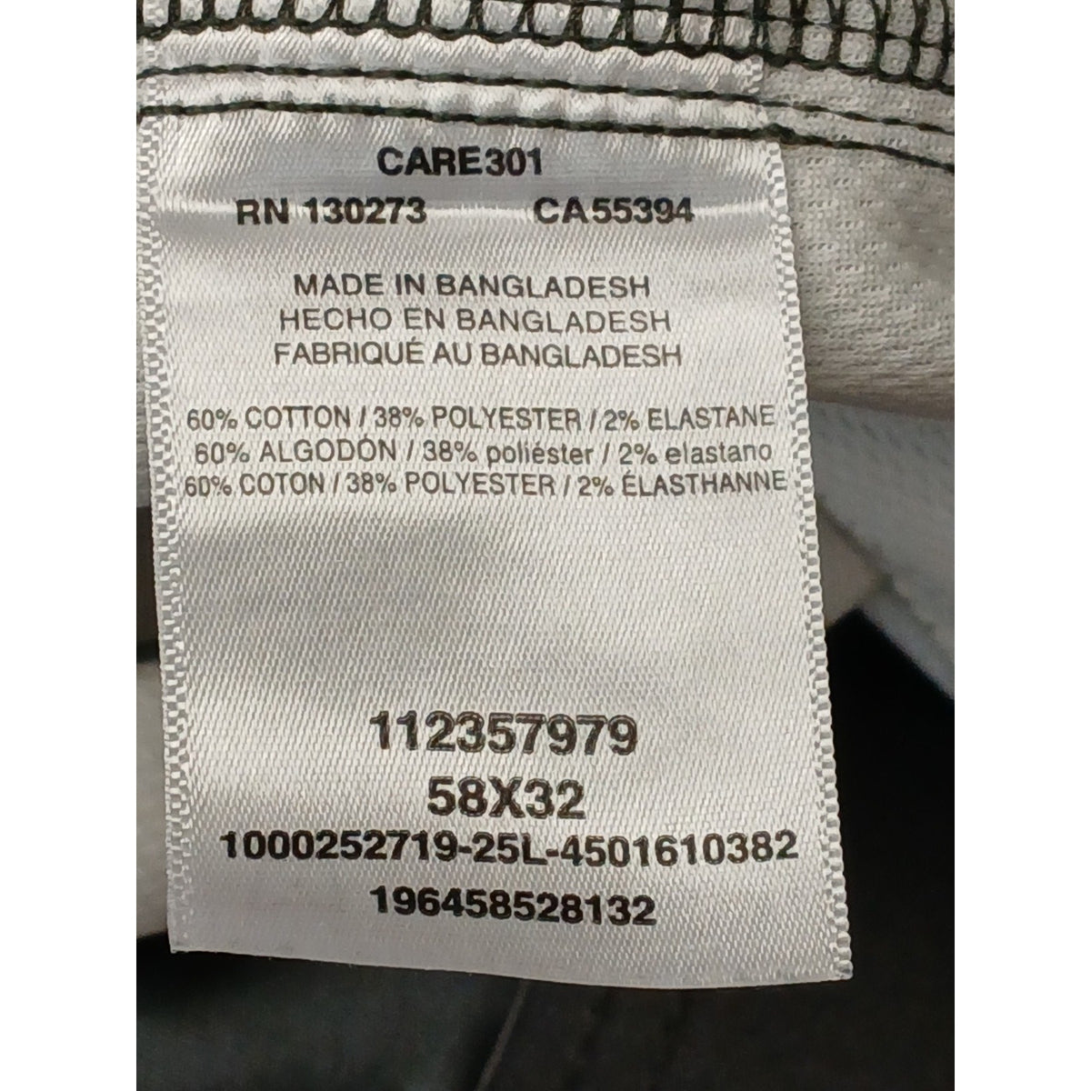 Lees (58x32) Gray Extreme Motion Relaxed Taper Stretch Pants