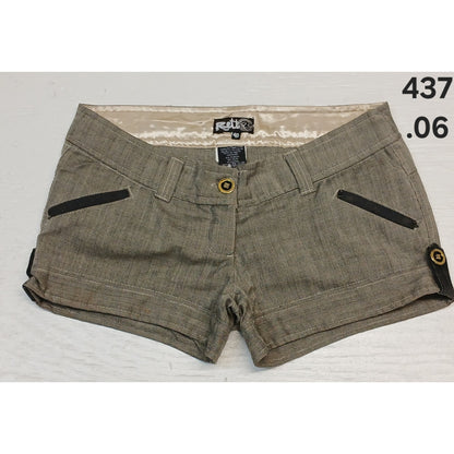 Rette(R) (40) Olive Green Flat Front Cargo Dress Shorts