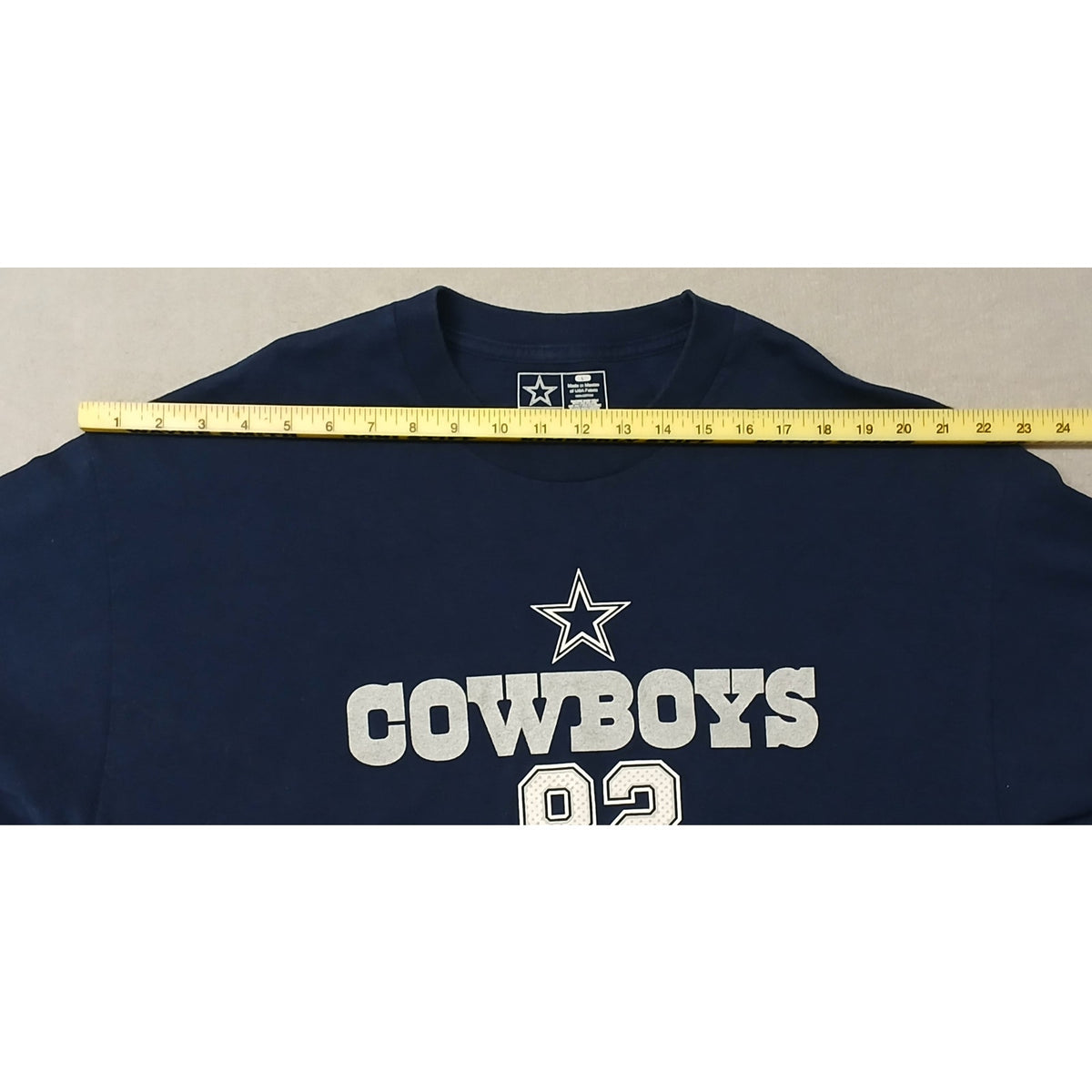 Dallas Cowboy Team Apparel (Large) Blue Crew Neck Shirt